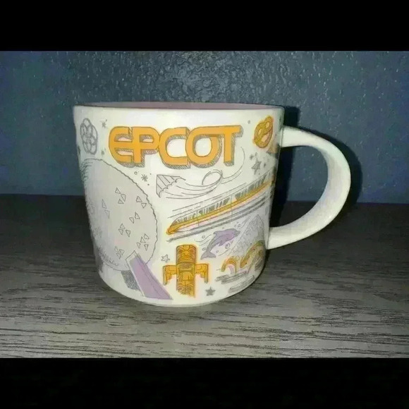 Starbucks Disney Parks Been There Pin Drop Collection 2019 Mugs Set Of 4 No Box - Picture 4 of 5